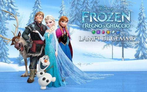 Disney Frozen Lampi di Gemme trucchi gratis